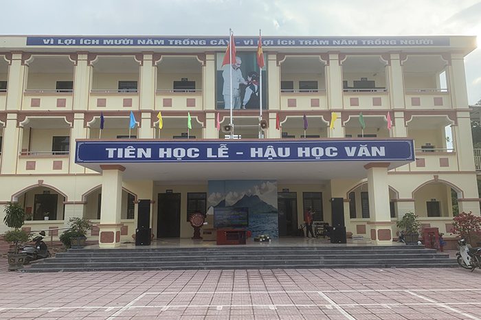 Dự án lắp đặt âm thanh trường học cho trường tiểu học Nguyễn Bỉnh Khiêm