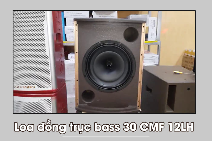 Loa đồng trục bass 30 CMF 12LH được làm từ chất liệu cao cấp