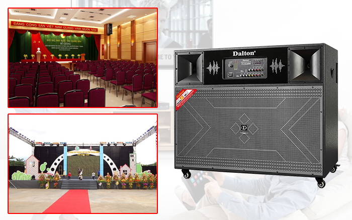 Loa kéo 3000W thích hợp cho hệ thống quy mô lớn, chuyên nghiệp