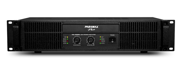 Paramax MA-3000 dòng đẩy 2 kênh công suất lớn, âm thanh mạnh mẽ bùng nổ