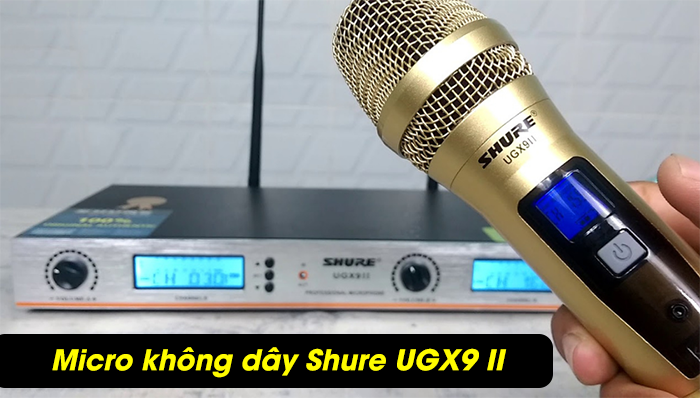 Micro không dây Trung Quốc Shure UGX9 II