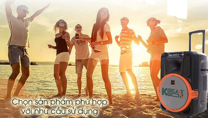 Chọn loa kéo Acnos phù hợp với nhu cầu sử dụng