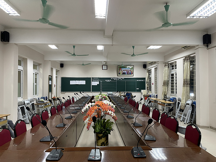 Dự án lắp đặt hệ thống âm thanh phòng họp tại Trung tâm thể thao Mỹ Đình Dự án lắp đặt hệ thống âm thanh phòng họp tại Trung tâm thể thao Mỹ Đình