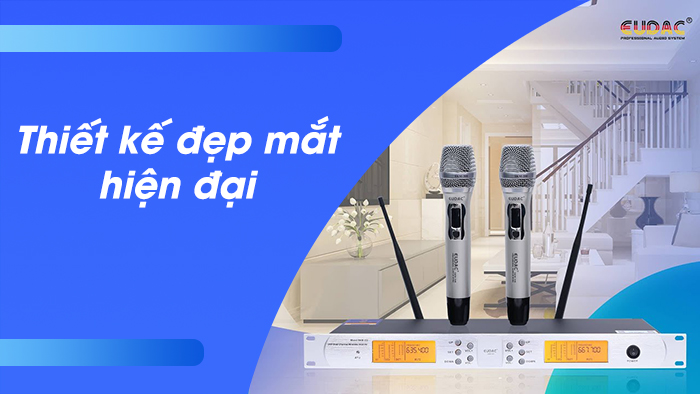 Thiết kế đẹp mắt, hiện đại
