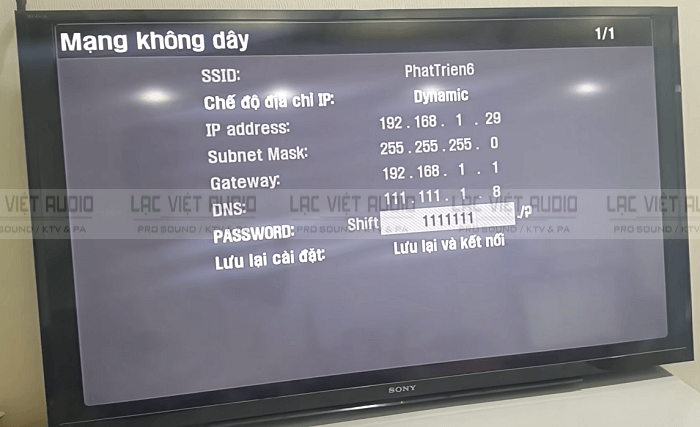 Cách kết nối wifi cho đầu karaoke VietKTV bằng mạng không dây