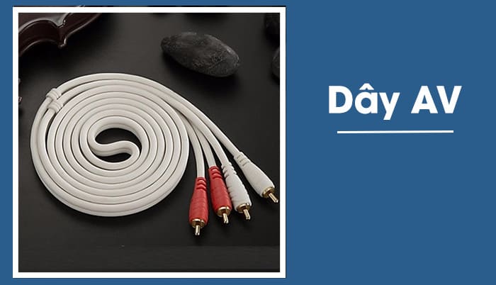 Dây Kết Nối AV 2 Ra 2 Giá Rẻ: 50.000 VNĐ