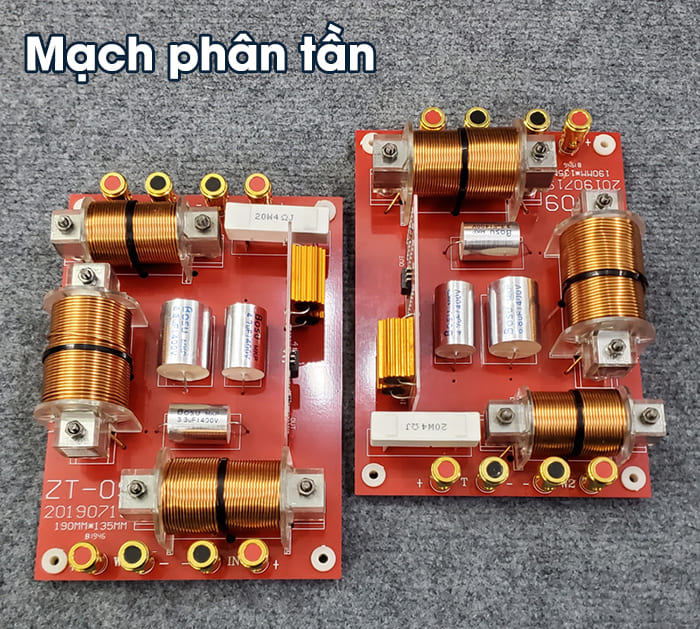 Mạch phân tần ảnh hưởng đến dải âm thanh