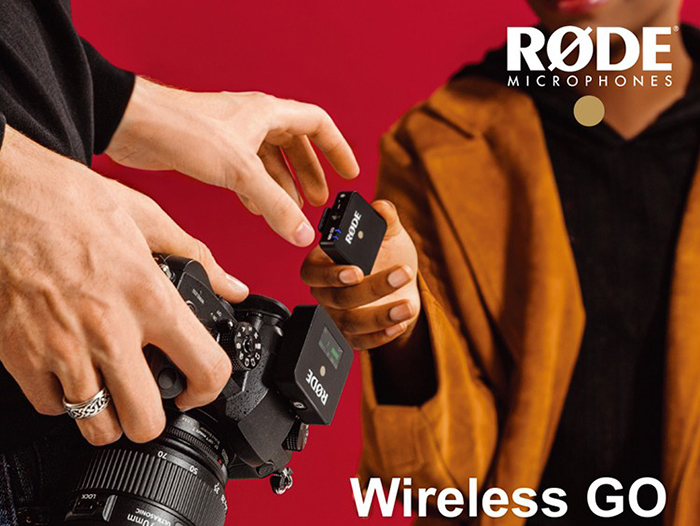 Micro thu âm cài áo lọc tiếng ồn Rode Wireless GO