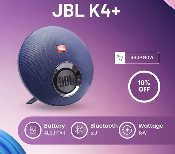 Loa tròn JBL K4+ giá rẻ: 345.000 đồng Loa tròn JBL K4+ giá rẻ: 345.000 đồng