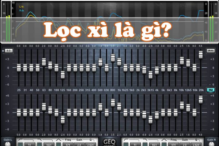 Bộ lọc xì là gì? Có phải là Equalizer không?
