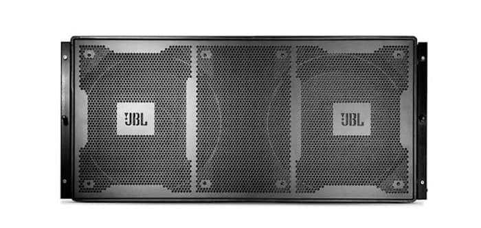 Thiết kế của loa JBL VT 4882DP-DA chắc chắn, có tay xách tiện lợi