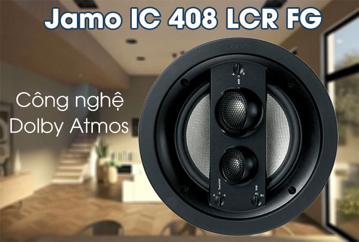  Loa âm trần Dolby Atmos Jamo IC 408 LCR FG: 5.700.000 VNĐ