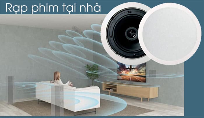  Loa âm trần cho Dolby Atmos phù hợp với các rạp phim mini