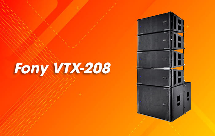 Loa array Trung Quốc Fony VTX-208 Loa array Trung Quốc Fony VTX-208