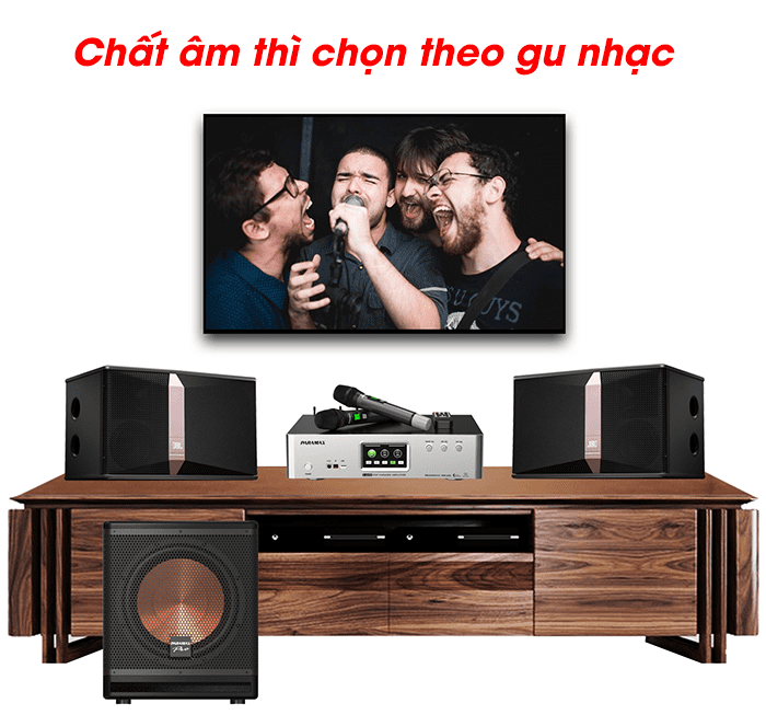 Chất âm của thiết bị chọn theo gu nhạc của bản thân