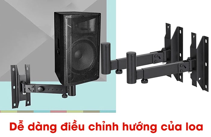 Dễ dàng điều chỉnh hướng loa