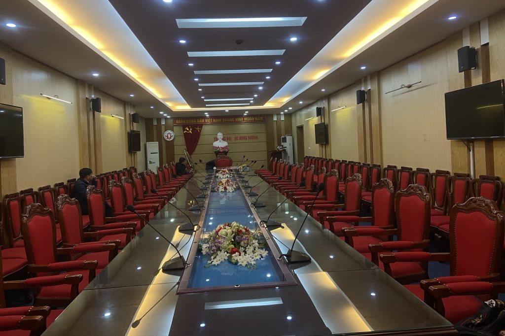 Dự án lắp đặt âm thanh hội nghị cho Đại học Hùng Vương, Phú Thọ