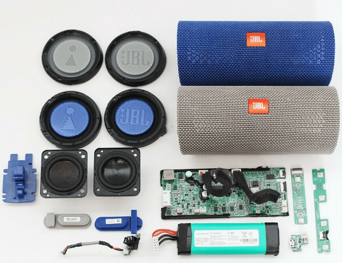 Linh kiện loa JBL là tất cả các thành phần cấu tạo nên loa