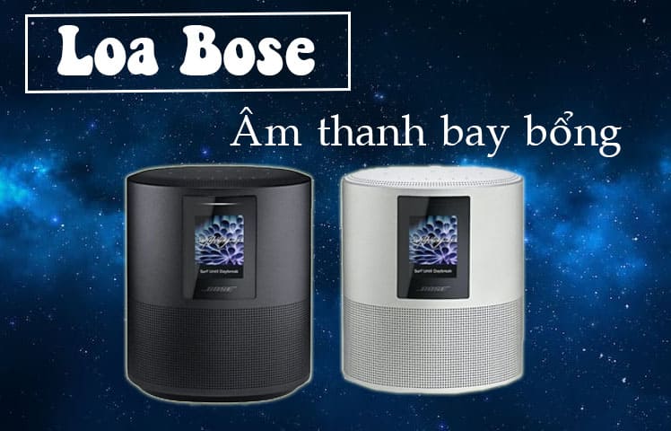 Loa Bose có thể gây ấn tượng như thế nào?