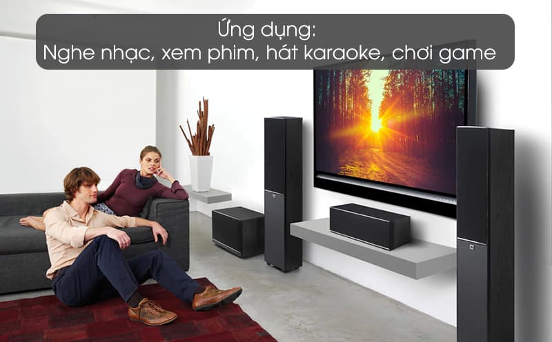 Loa cây JBL dùng để nghe nhạc là hay nhất nhưng cũng có thể tận dụng để xem phim, hát karaoke