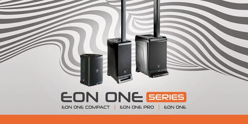 Series loa cột JBL EON ONE dòng di động tiện lợi Series loa cột JBL EON ONE dòng di động tiện lợi