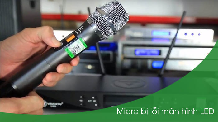 Cách sửa chữa micro không dây bị lỗi màn hình LED