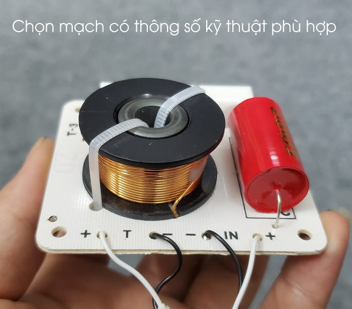 Chọn mạch mới có thông số giống với mạch cũ để đảm bảo chất lượng âm thanh