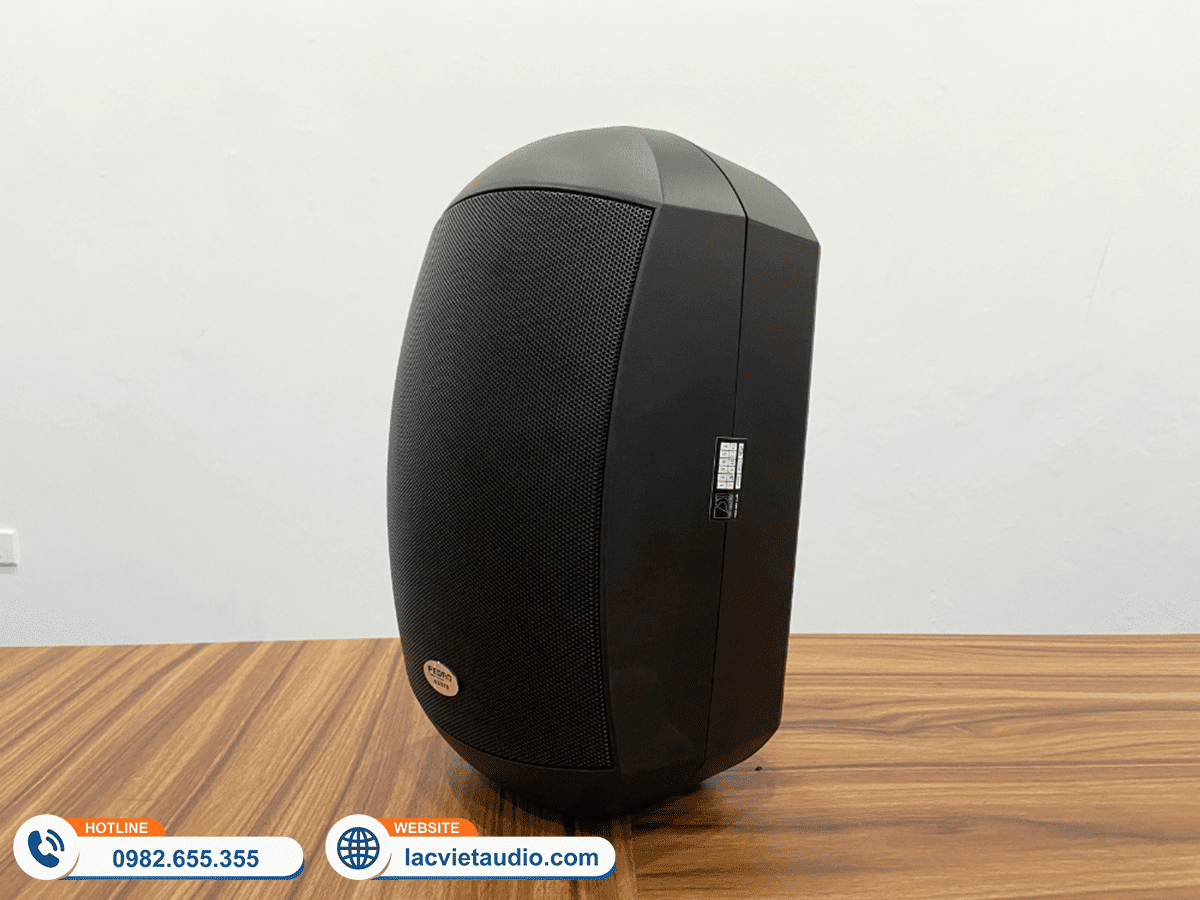 Góc phủ âm rộng 180°, phân bổ âm thanh hiệu quả