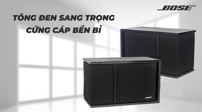 Loa Bose 301 Seri III phù hợp cho các quán cafe hát cho nhau nghe