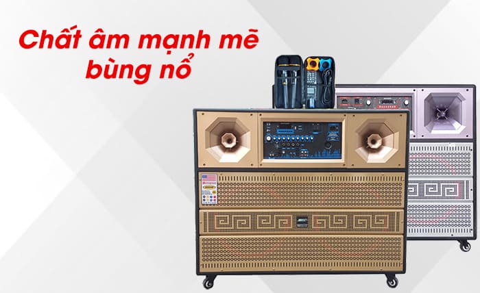 Loa kẹo kéo Bose 6000W có chất âm mạnh mẽ, bùng nổ