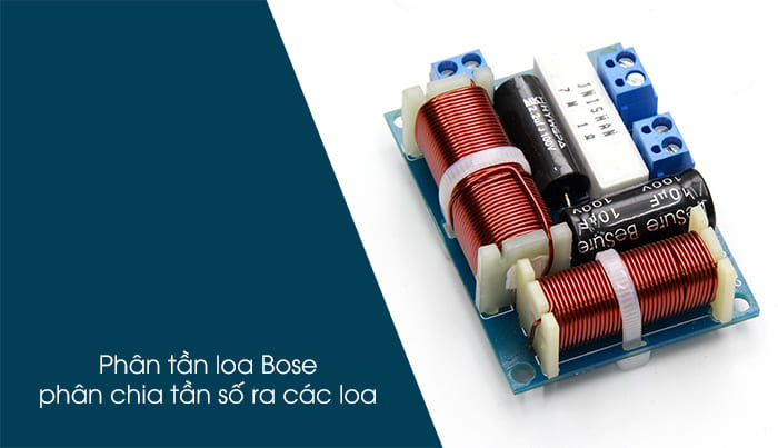 Phân tần đóng vai trò phân chia tần số ra các loa và bảo vệ loa