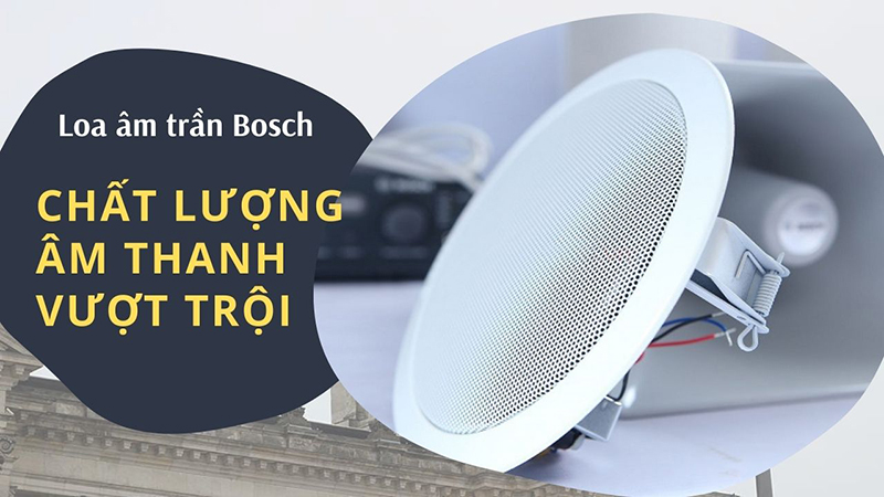 Chất lượng âm thanh trung thực, rõ ràng
