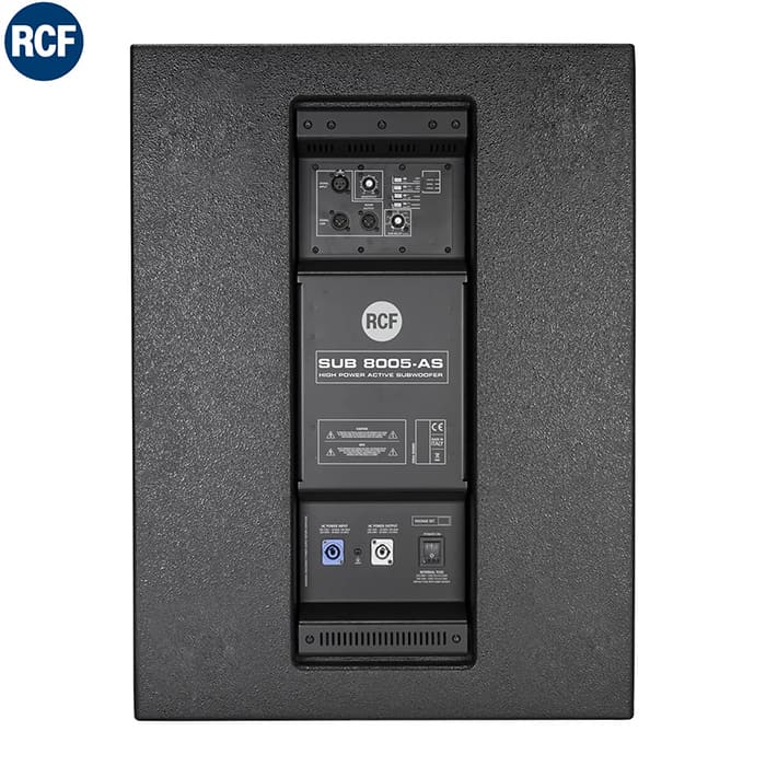 Cổng kết nối mặt sau của loa RCF 8005-AS