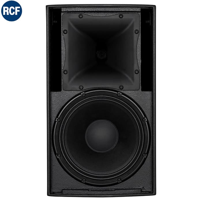 Cấu trúc 2 loa 2 đường tiếng với 1 củ loa trầm 12 inch và một củ loa cao tần 2 inch