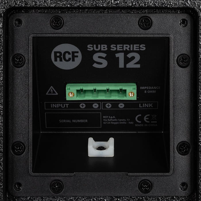 Ứng dụng của loa RCF S12 Ứng dụng của loa RCF S12