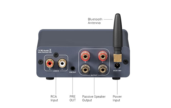 Amply Fosi BT20A Pro cho âm thanh sắc nét hơn