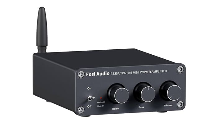 Amply Fosi BT20A đa dạng cổng kết nối