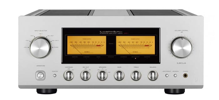 Amply Luxman L590AXII được làm từ chất liệu cao cấp