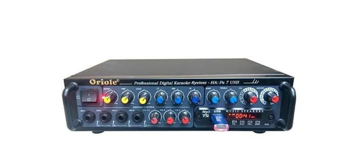 Amply Oriole HA Pa7 đảm bảo nguồn điện sử dụng