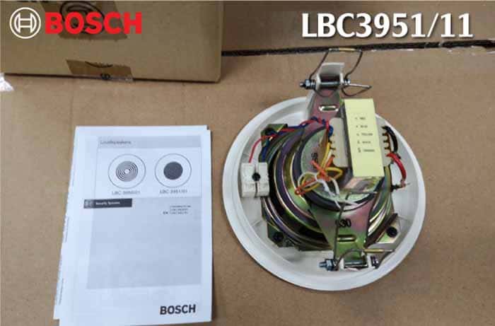 Loa âm trần Bosch LBC 3951/11 có nhiều tính năng nổi bật