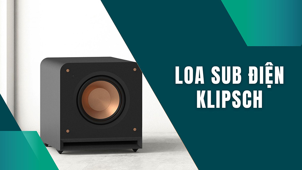 3. Loa trầm điện Klipsch chuyên cho nghe nhạc, xem phim 3. Loa trầm điện Klipsch chuyên cho nghe nhạc, xem phim