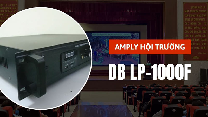 Amply hội trường DB LP 1000F Amply hội trường DB LP 1000F