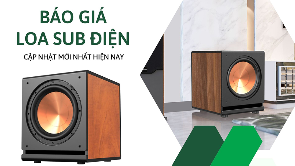 Báo giá loa sub điện cập nhật mới nhất Báo giá loa sub điện cập nhật mới nhất