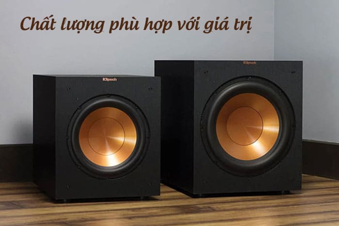 Cần chọn loa sub phù hợp với giá trị