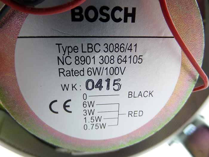 Loa âm trần Bosch LBC 3086/41 có âm thanh bùng nổ