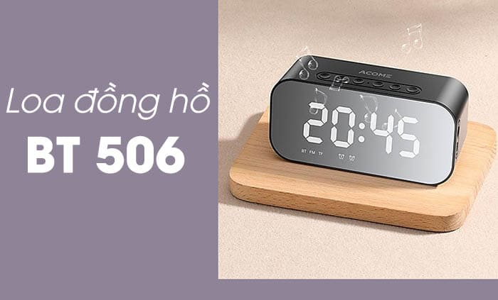 Loa bluetooth tráng gương BT506 Loa bluetooth tráng gương BT506
