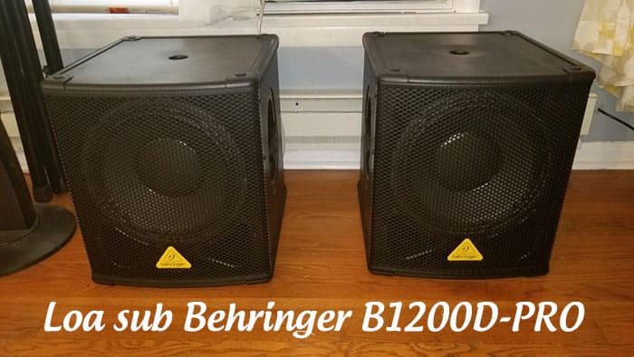 Loa sub điện Behringer B1200D-PRO cũ
