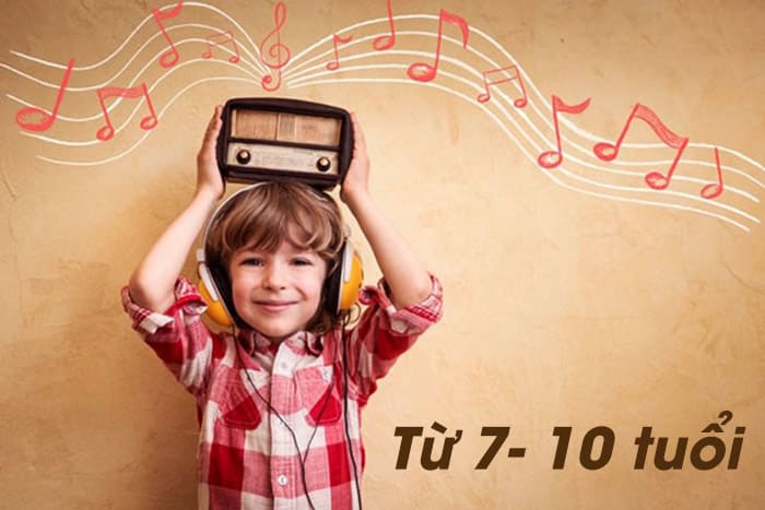 Từ 7-10 tuổi nên kéo dài 1 đến 2 tiếng