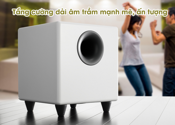 Lỗ thông hơi giúp tăng cường dải trầm mạnh mẽ, ấn tượng hơn