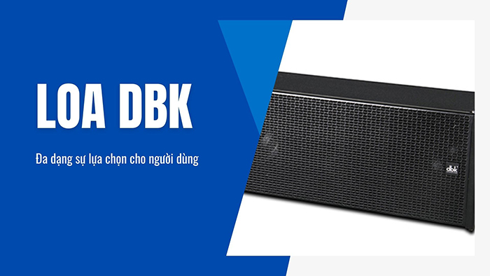 Loa DBK đa dạng sự lựa chọn